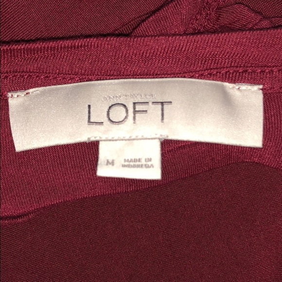 Cotton maroon shirt - Picture 3 of 4